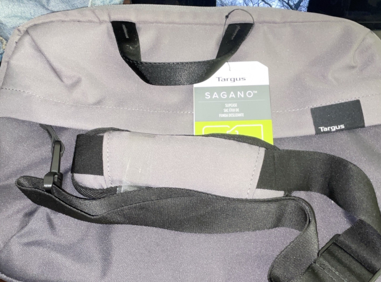 Targus Sagano Slipcase Gray Polyester EcoSmart for 13-14" MacBook Pro 14