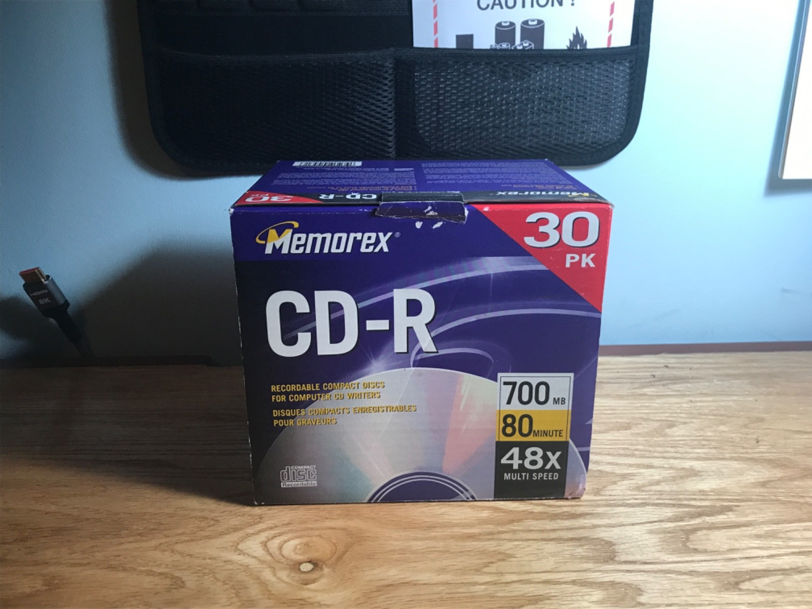 Memorex CD-R 30 pack - pre-sleeved (still in plastic wrap)