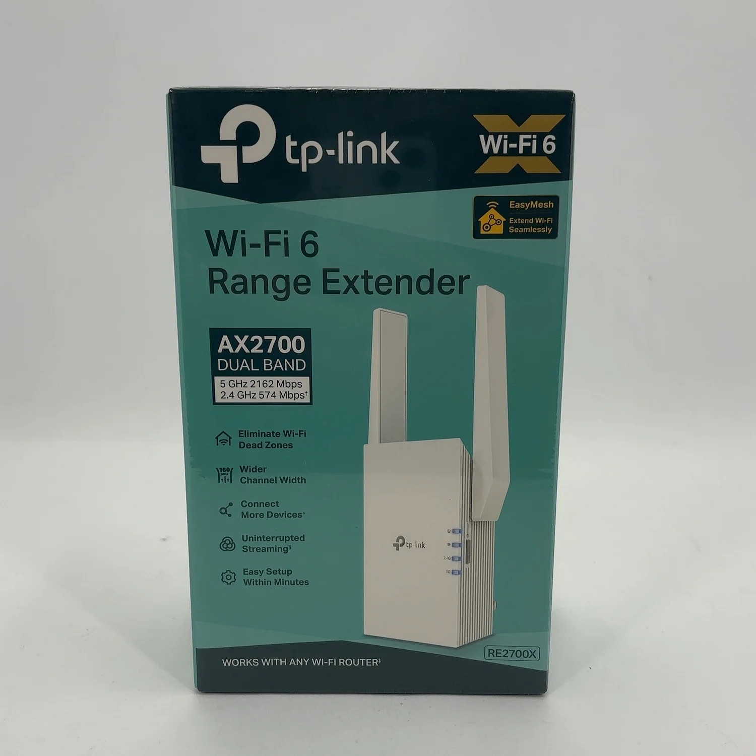New TP-LINK AX2700 WIFI 6 RANGE EXTENDER