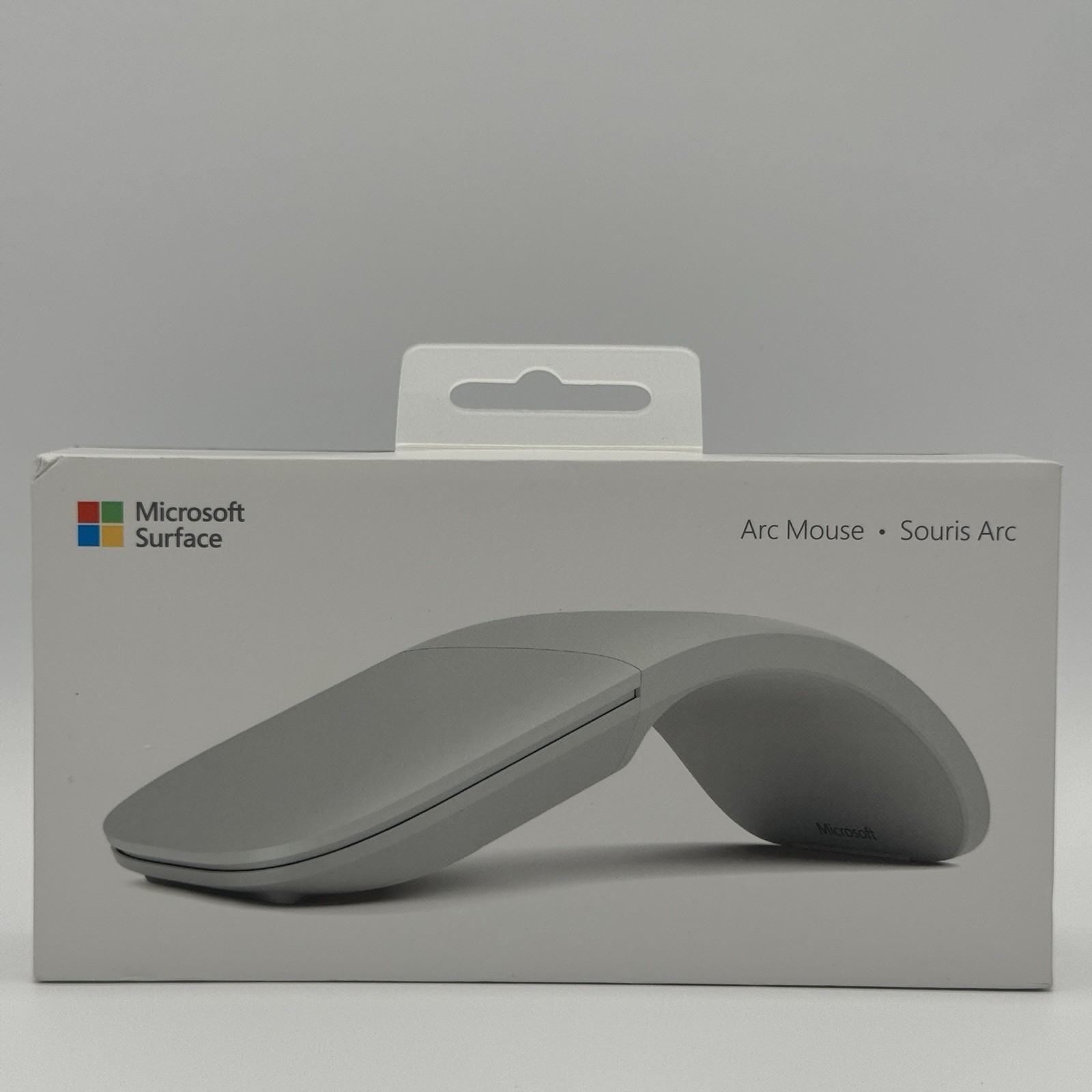 Microsoft Surface Arc Mouse Gray Bluetooth Touch-Scroll Plane X21-20186-02