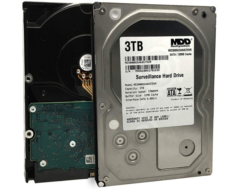 MDD 2022 MAXDIGITALDATA MaxDigitalData 3TB 32MB Cache 5700PM SATA 6.0Gb/s 3.5...