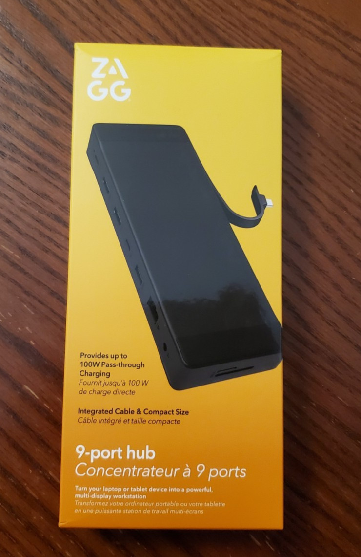 Ends 10/19 11PMPST ZAGG 9 Port Hub Android, ChromeOS, iPadOS, iPhone, Smartphone