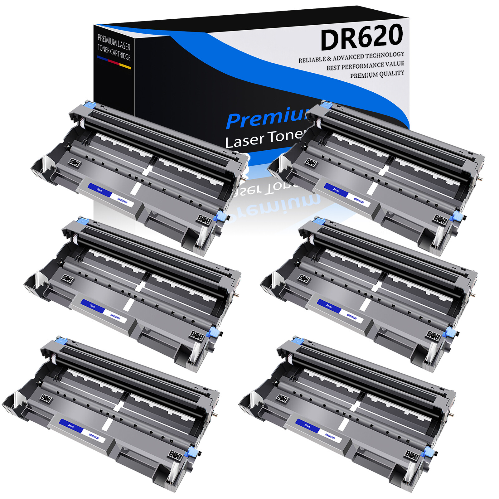 6PK DR620 Drum Unit Compatible with Brother MFC-8480DN 8680DN 8690DW MFC-8890DW