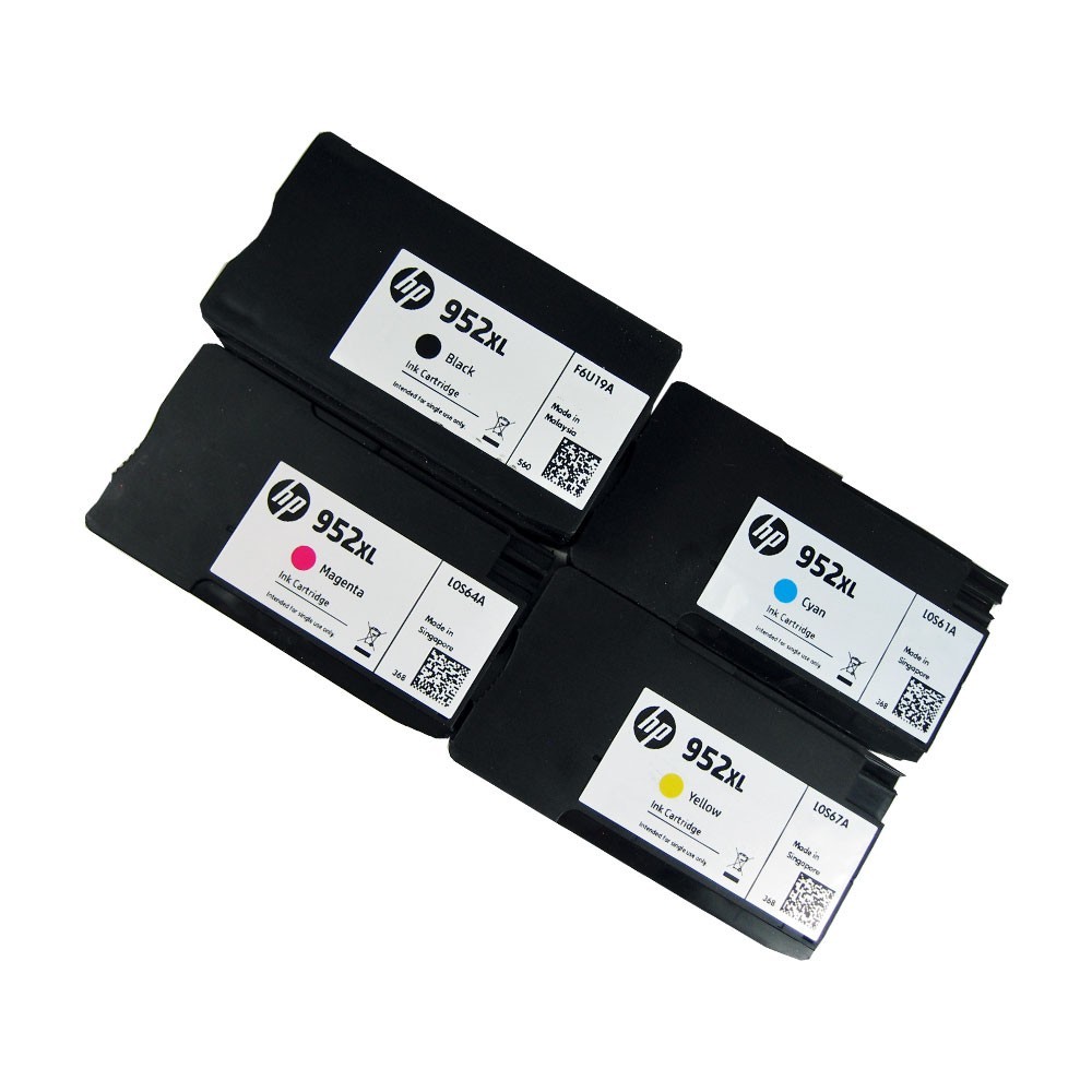 4PK Genuine HP 952XL High Yield Black & Color Ink Cartridges OfficeJet 8720 8730