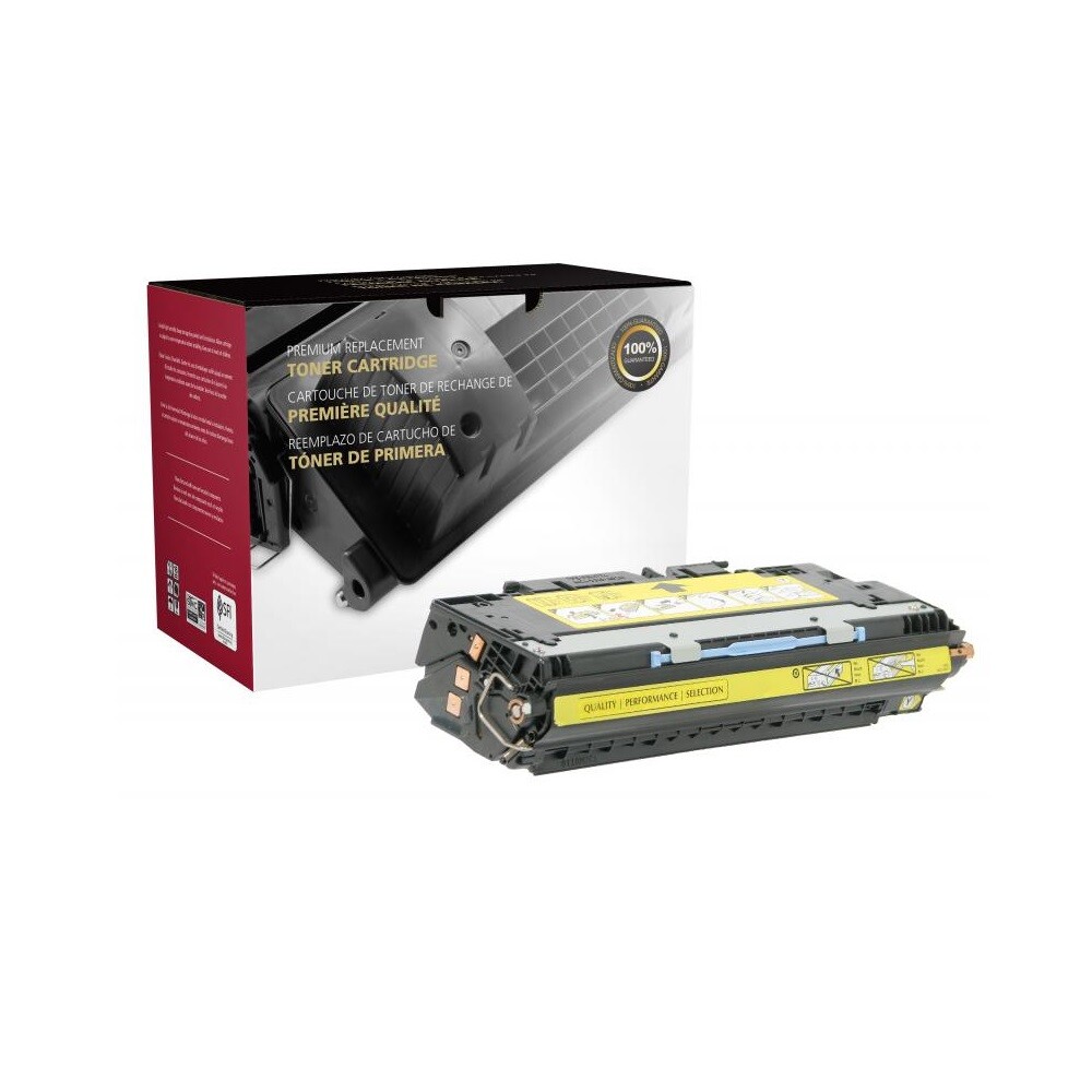 Compatible HP 311A Q2682A Yellow Toner Cartridge For HP LaserJet 3700 Series