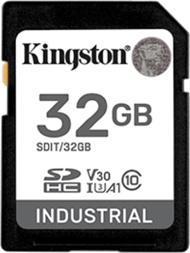 KINGSTON 32GB PSLC Industrial SDHC Memory Card