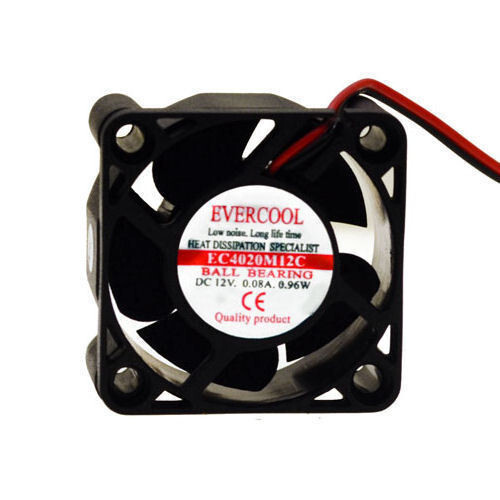 Evercool 40mm x 20mm EC4020M12C Computer Case Cooling Fan 4-Pin Molex Connector