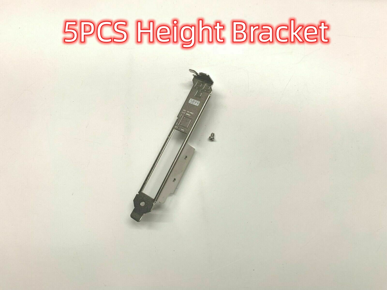 5PCS Dell Broadcom 5719 Full Height Quad Port NIC Bracket, IBM 5899 74Y4064