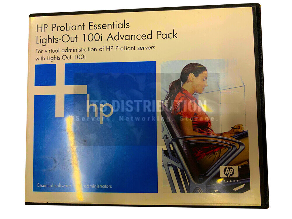 413162-001 I Open Box HP Proliant Essentials Lights-Out 100i Advanced Pack