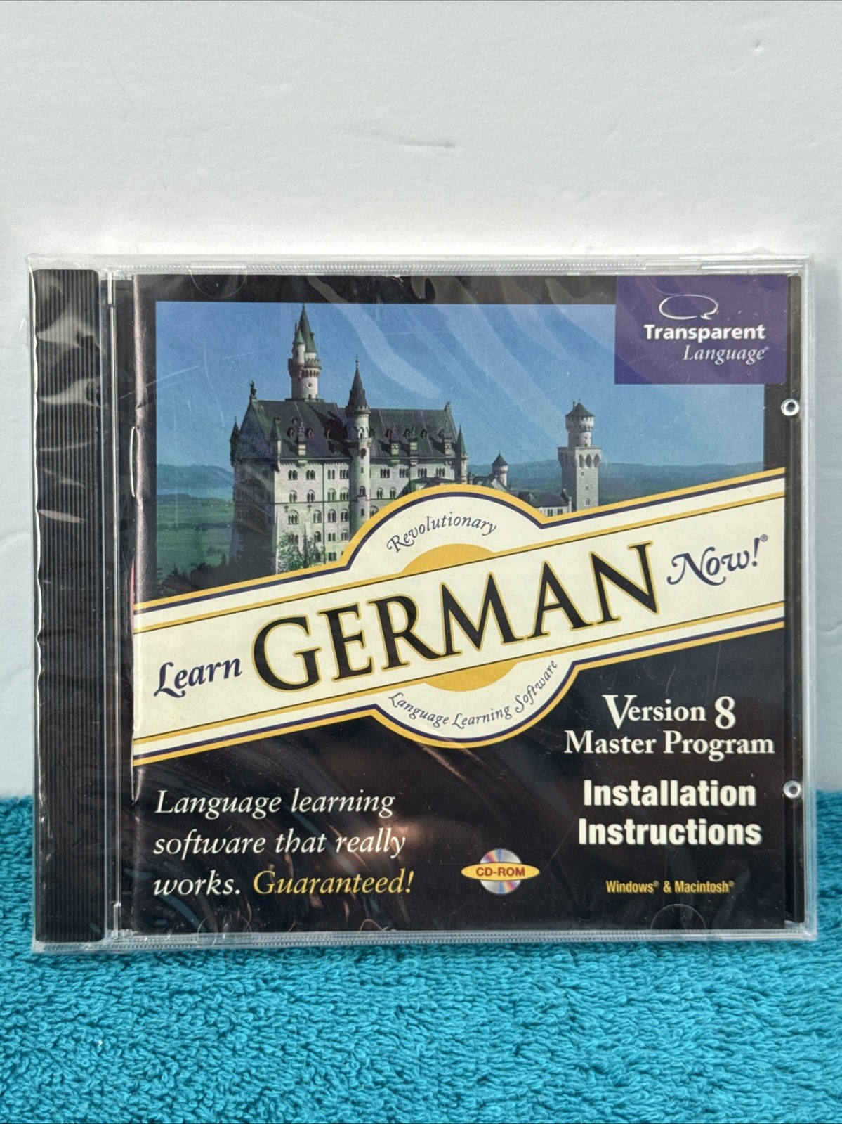 Learn German Now Version 8 Master program Transparent Language SEALED win mac