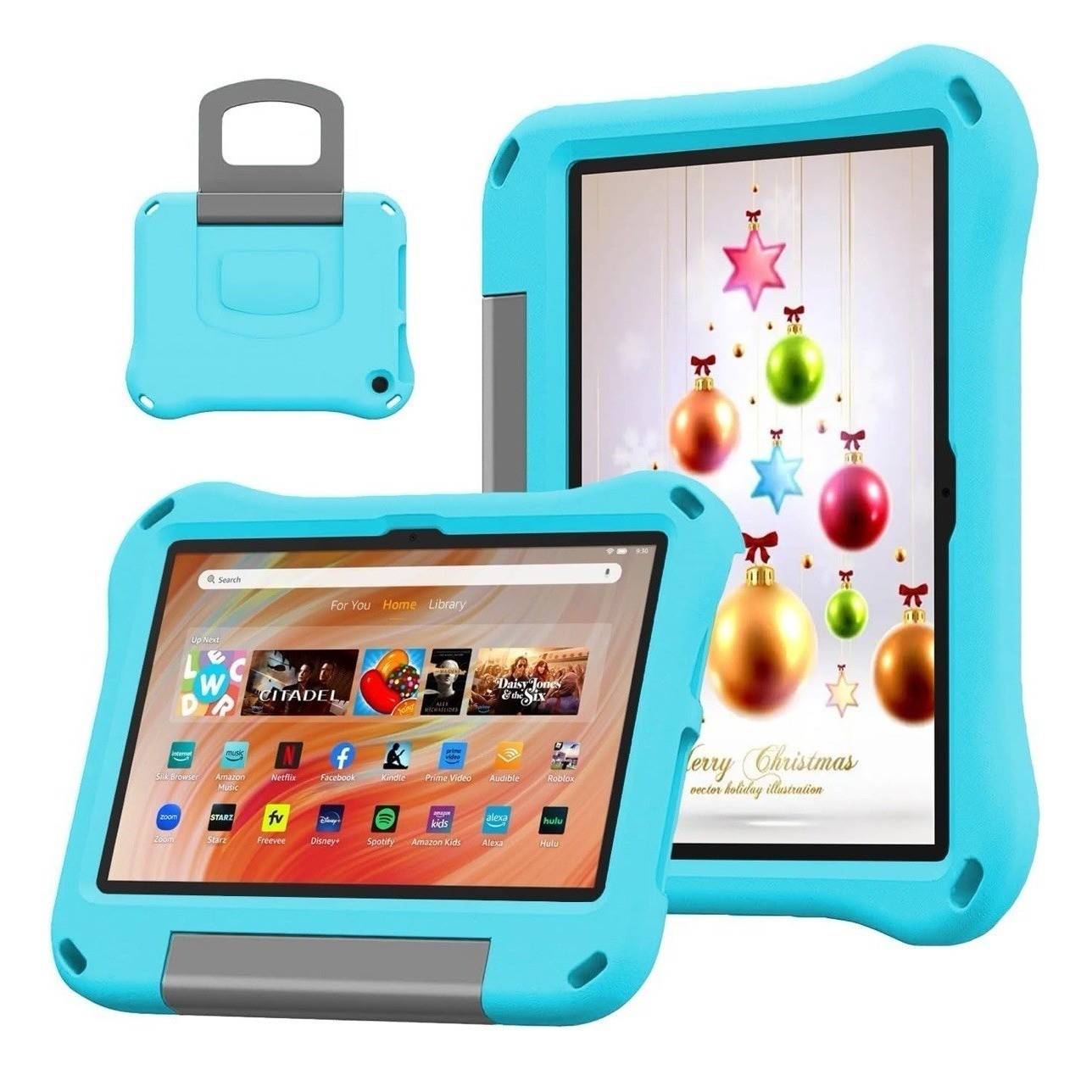 10 inch Kids Tablet Case Compatible with 13th/11th Gen 2023/2021 iPad Samsung