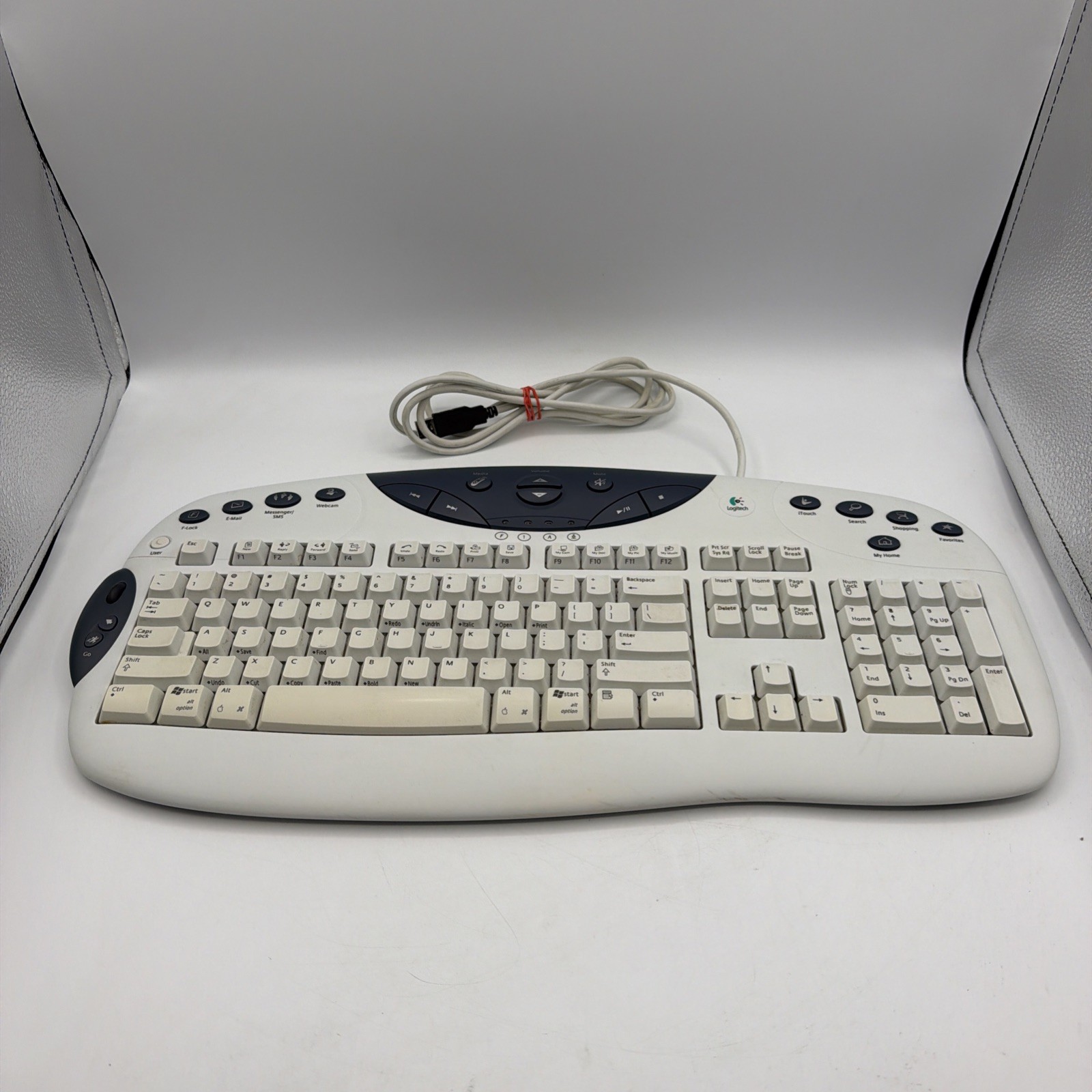Logitech Internet Navigator Keyboard Model Y-BF37 USB Keyboard 867224-0100