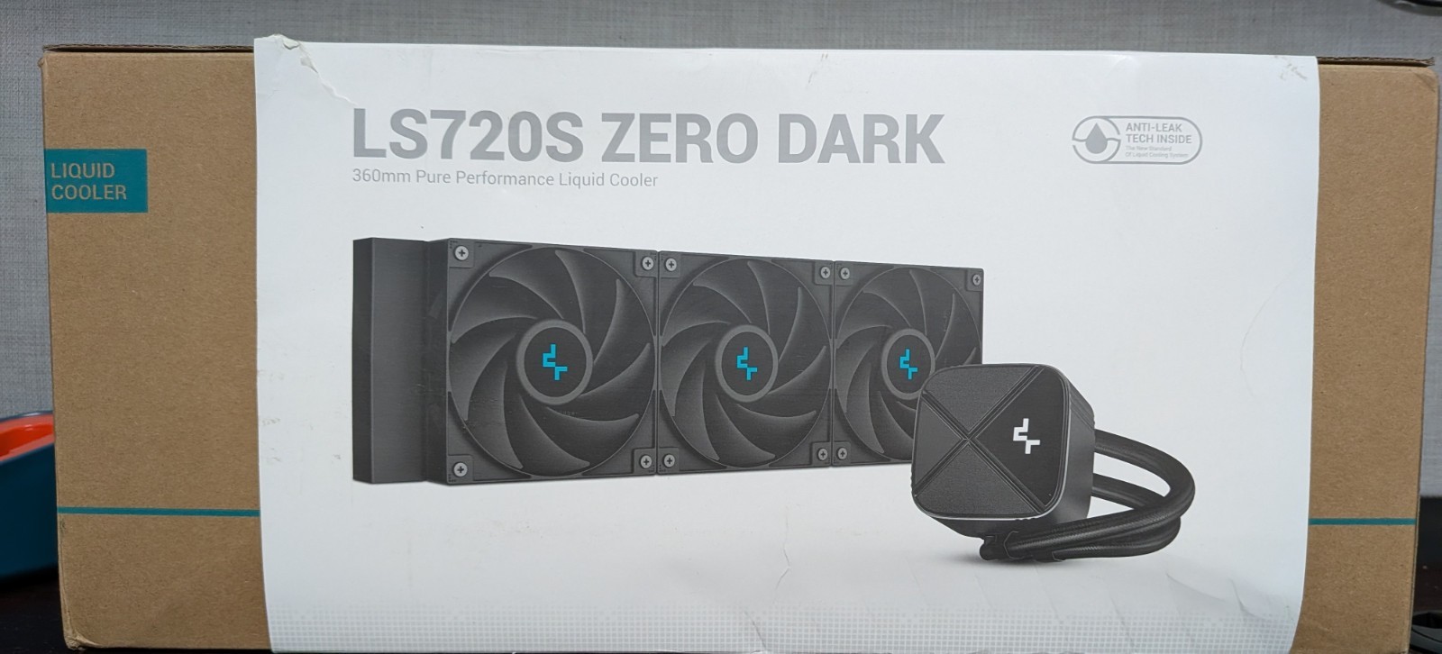 Deepcool LS720S ZERO DARK Processor Liquid Cooler New Sealed