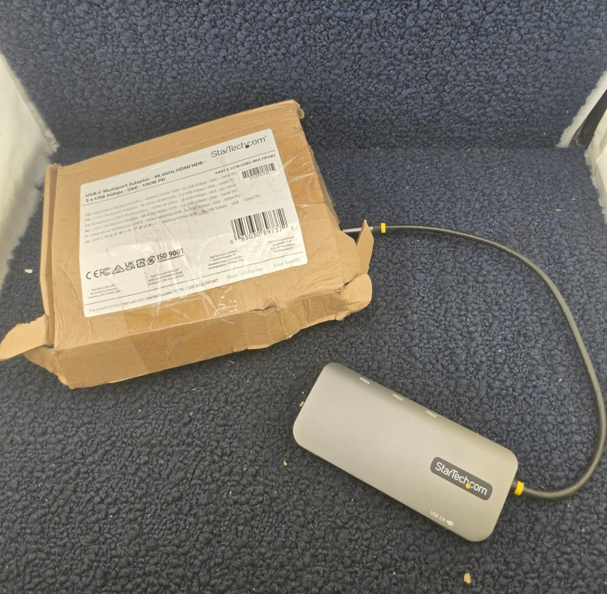 StarTech 127B-USBC-MULTIPORT: USB C Multiport Adapter Docking Station