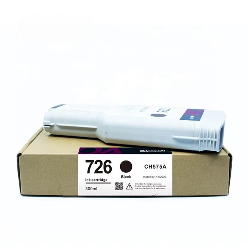 2PC For HP726 Ink Cartridge CH575A For HP Designjet T1200 Z5200 T1300A