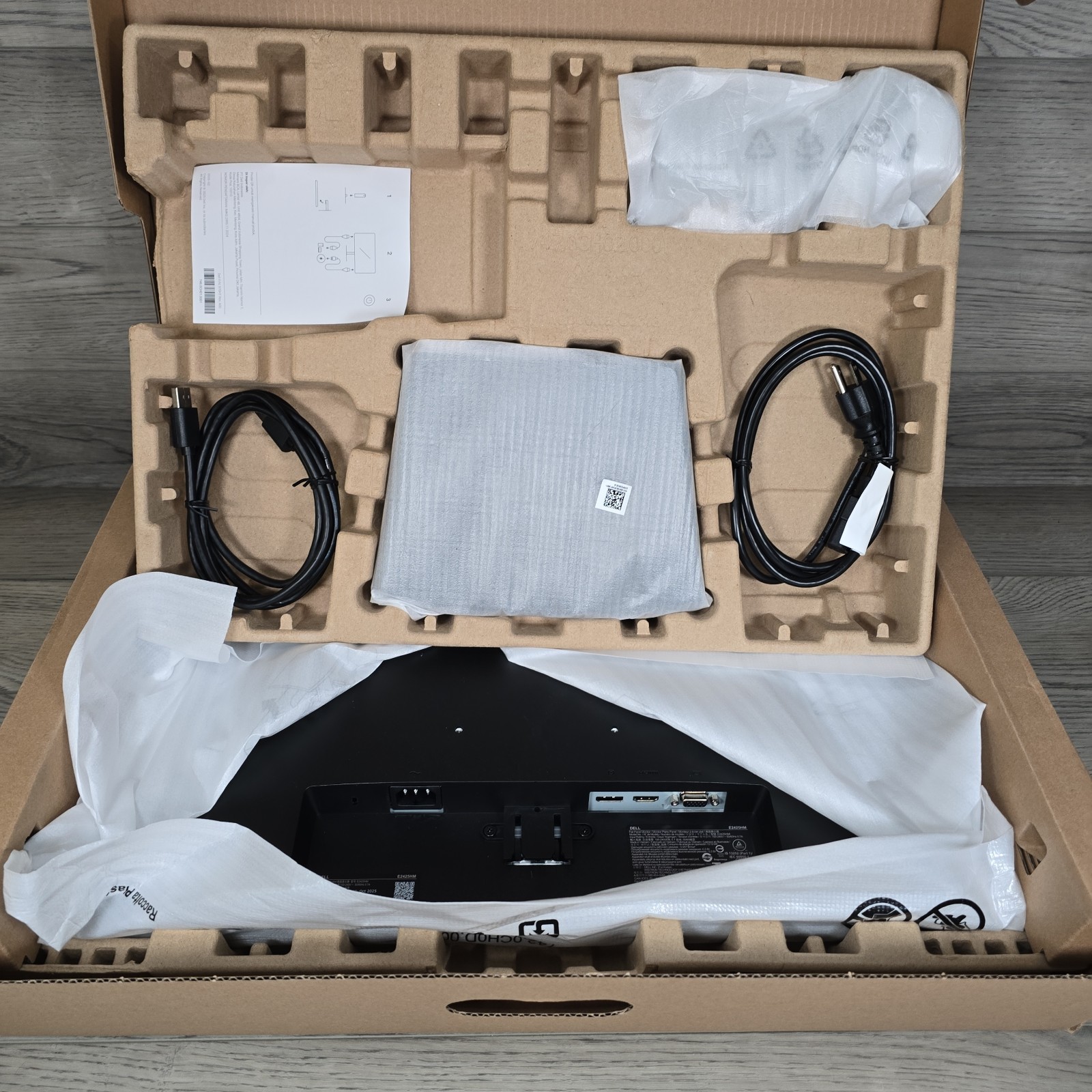 Dell E2425HM 24" Full HD LED Monitor 1080p - EUC In Box Open Box (B)
