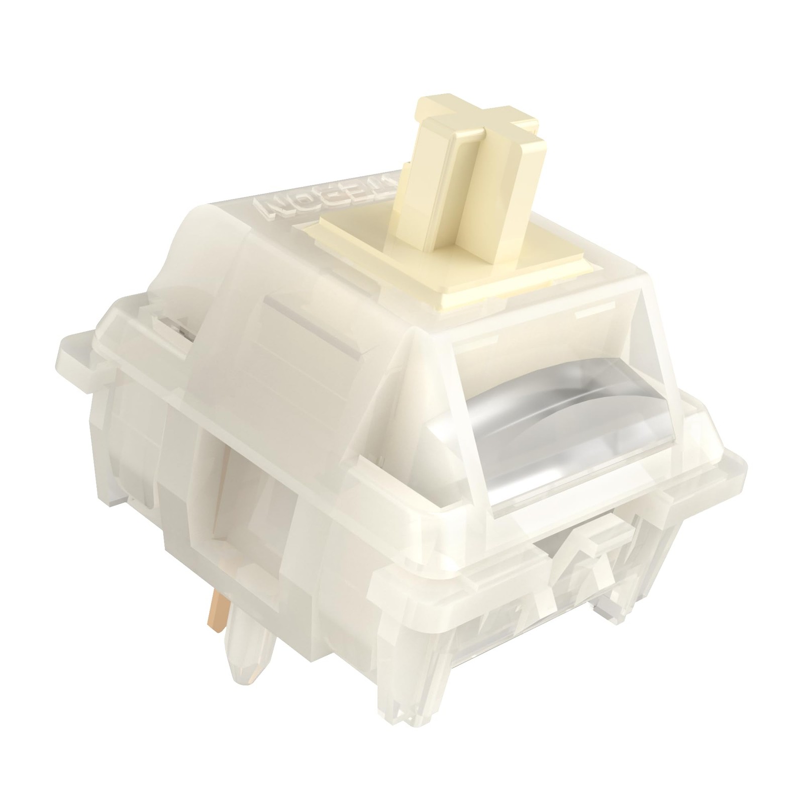 GATERON Milky Yellow Pro V3 PreLubed Tactile 5Pin Keyboard Switch 90 PCS
