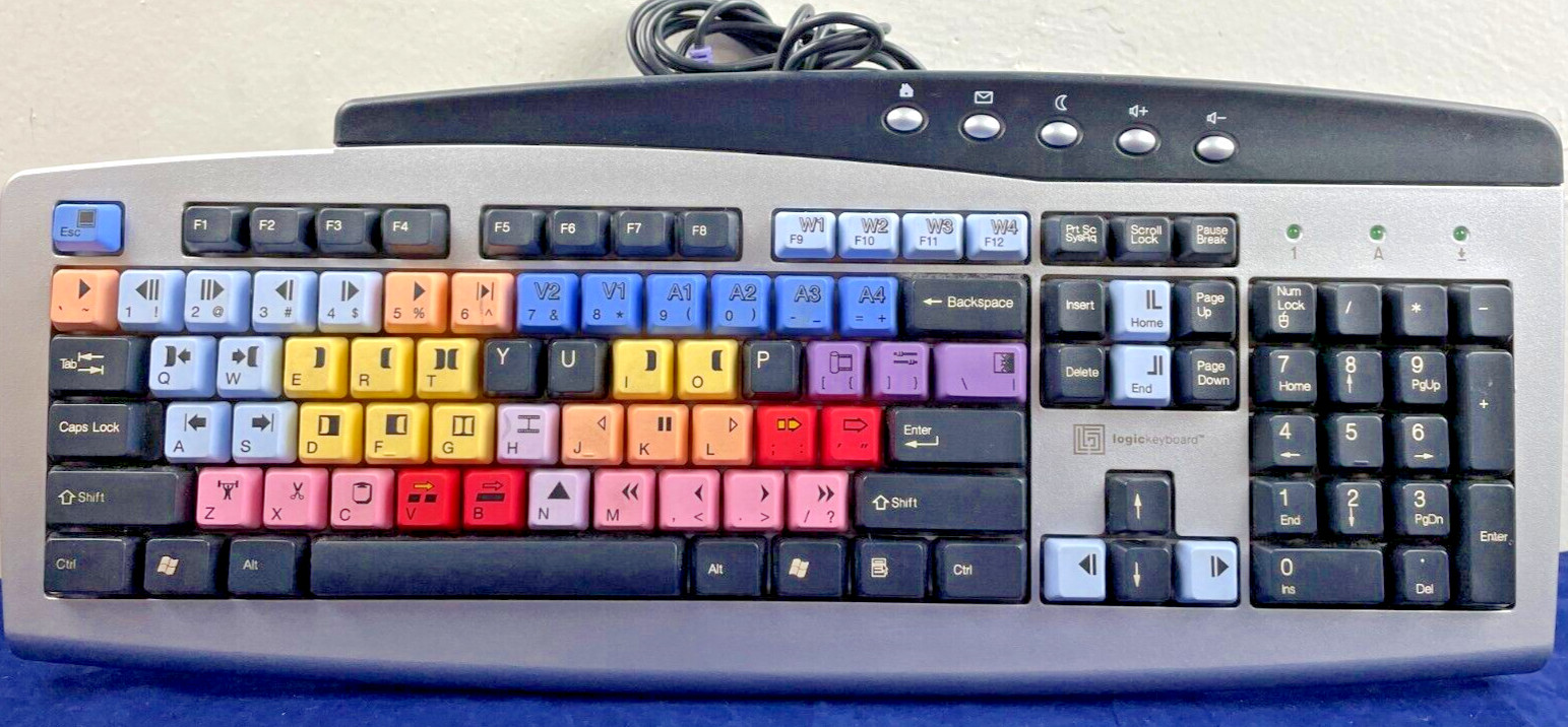 Logic-Keyboard RT2358TW: Avid Xpress DV Edition - Elevate Your Editing Experienc