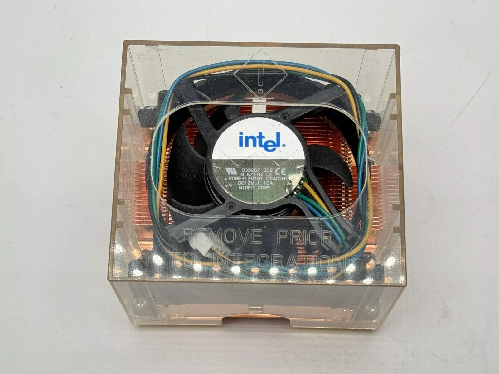 Intel D39267-002 LGA 771 Xeon CPU Copper Heatsink Cooling Fan (New, Genuine)