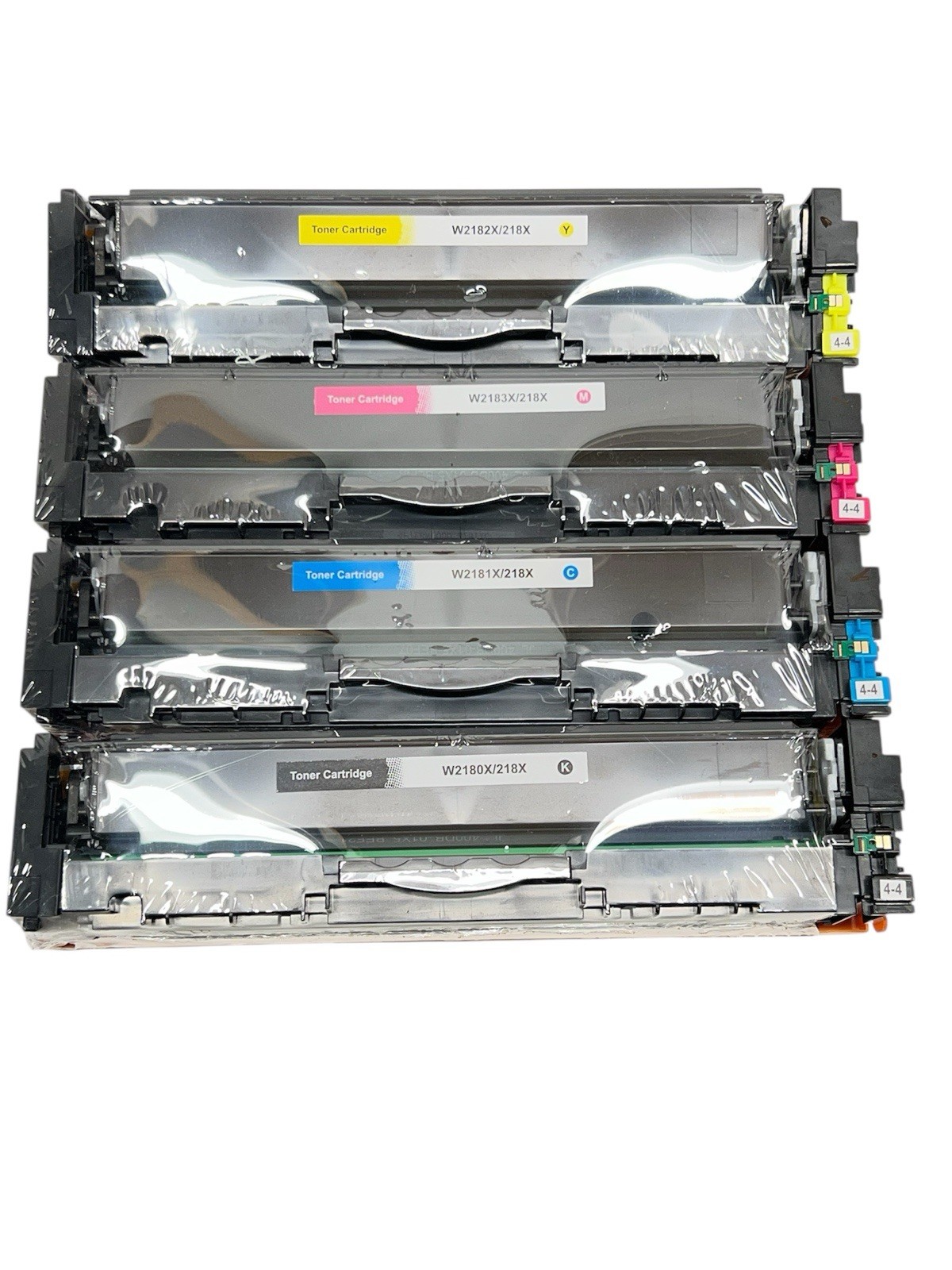 4 Pack 218X W2180X High Yield Toner With Chip for HP LaserJet Pro MFP 3301fdw