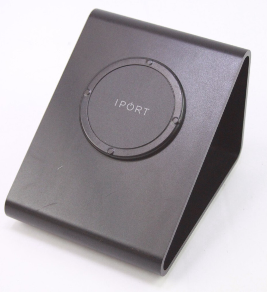 IPORT LAUNCH (LaunchPort) BaseStation iPad Stand - Black UNTESTED