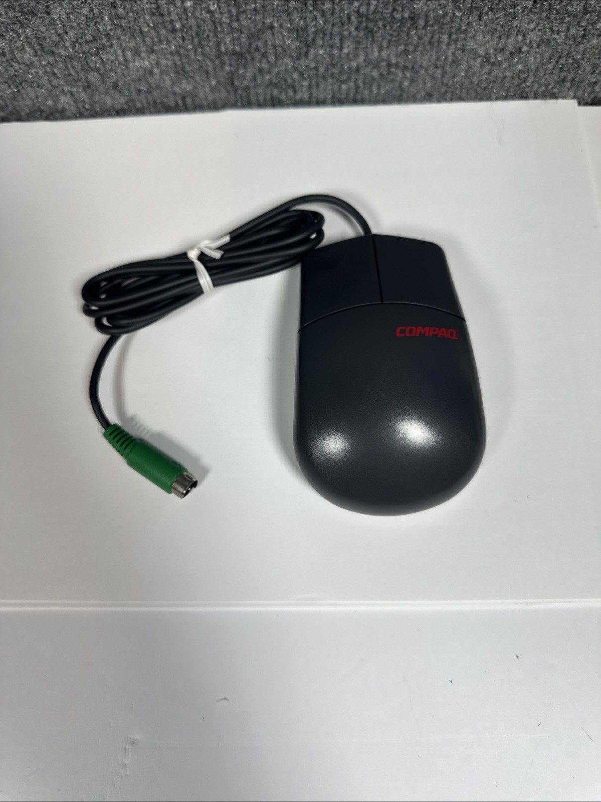 Vintage Compaq Ball Mouse MUS9J N Two Button Vintage Retro