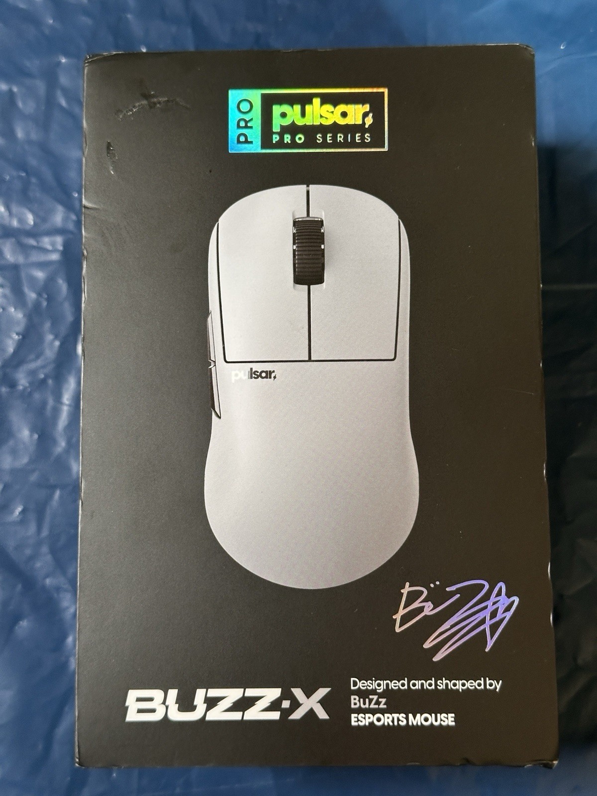 Pulsar Gaming Gears Pro Series BUZZ-X Medium Wireless Gaming Mouse - NEW OB
