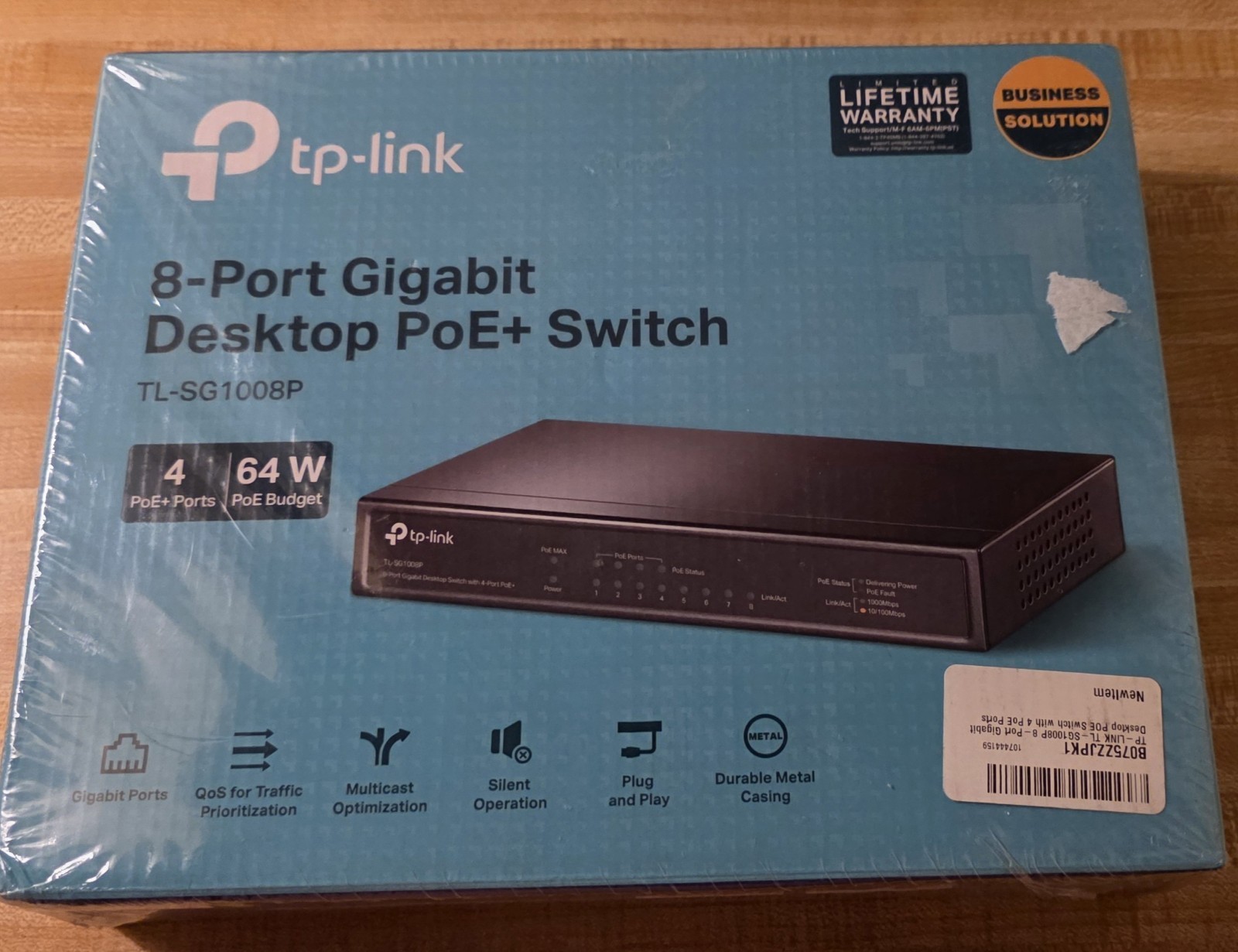 TP Link TL SG1008P