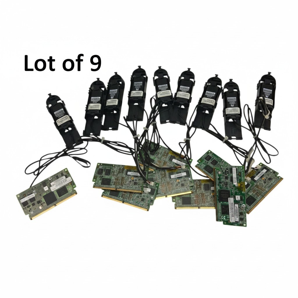 Lot of 9 Mix HP FBWC Cache Modules 505908-001 Capacitor 571436-002 505908-001