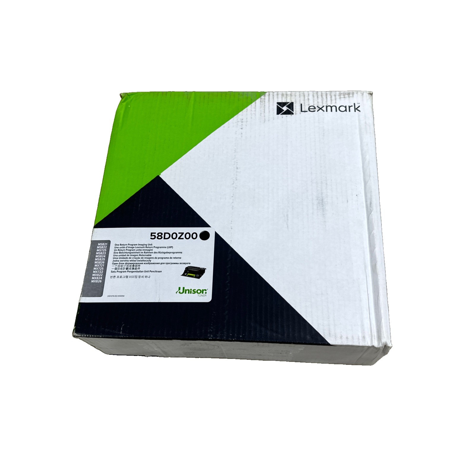Lexmark 58D0Z00 Black Return Programme Imaging Unit