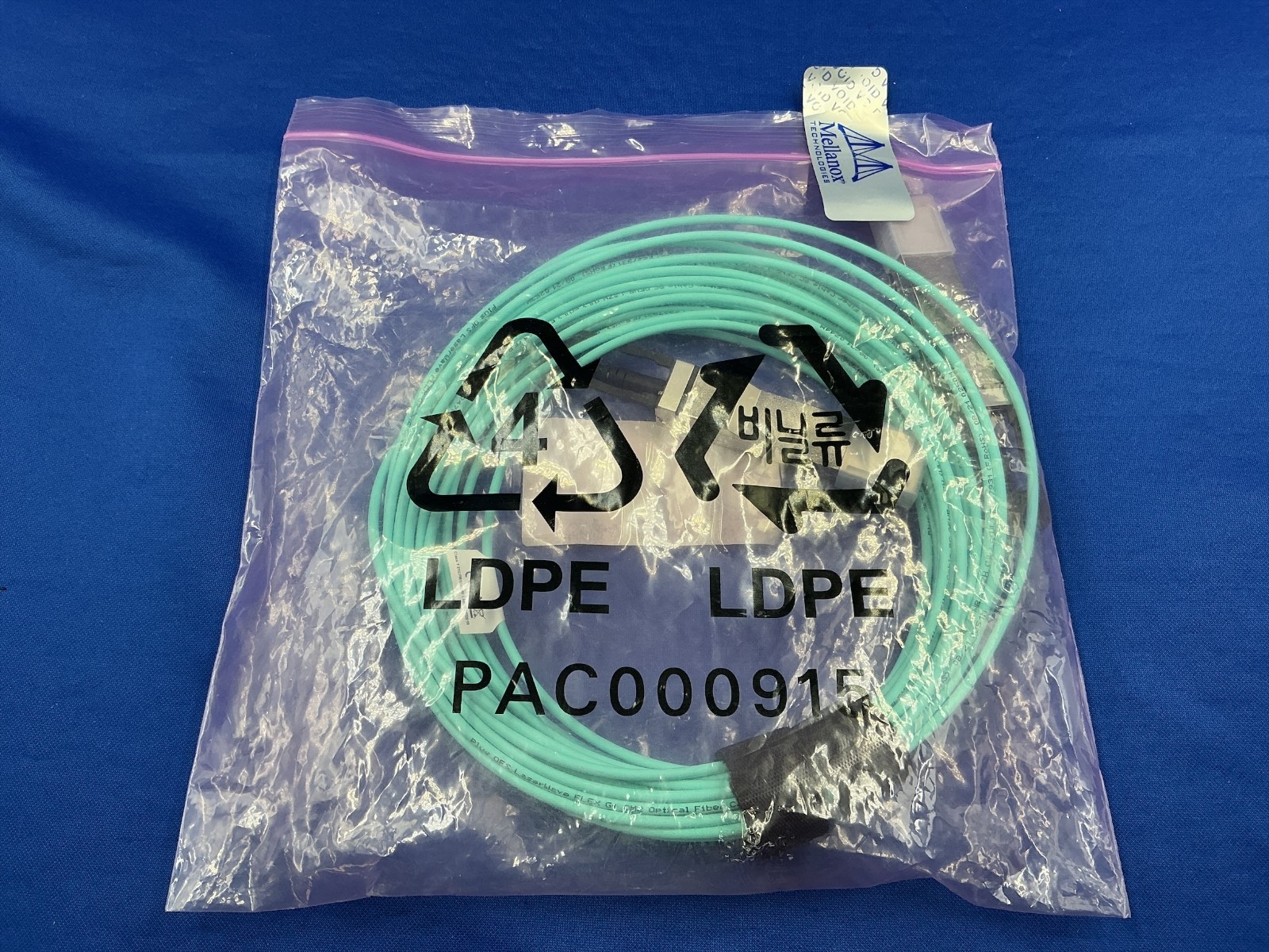 MELLANOX MFS1S00-H010E 200Gb/S HDR QSFP56 ACTIVE FIBER OPTIC (10M) NETWORK CABLE