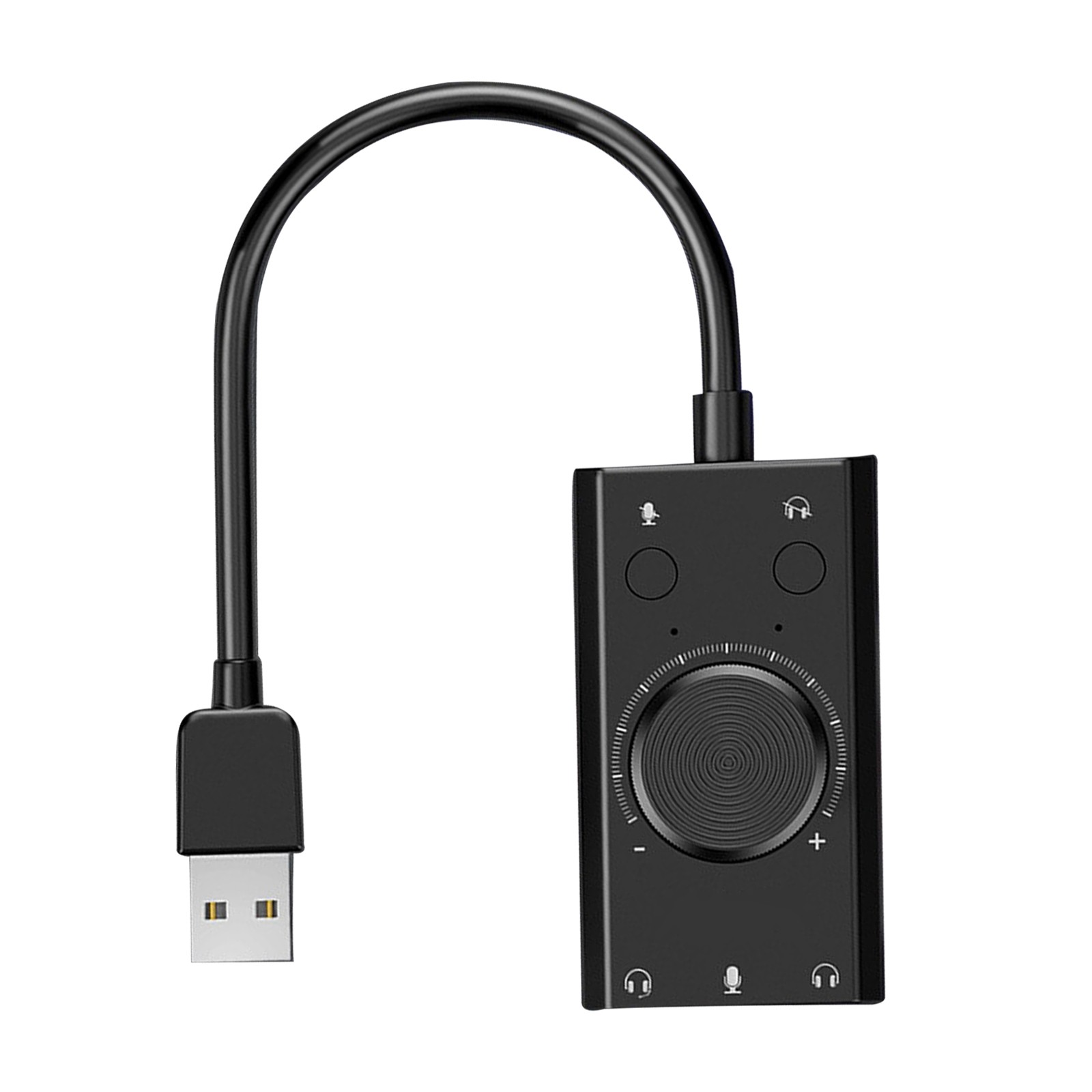 New ORICO USB Sound Card For Microphone Earphone 2 in1 With 3 Port Output Volume