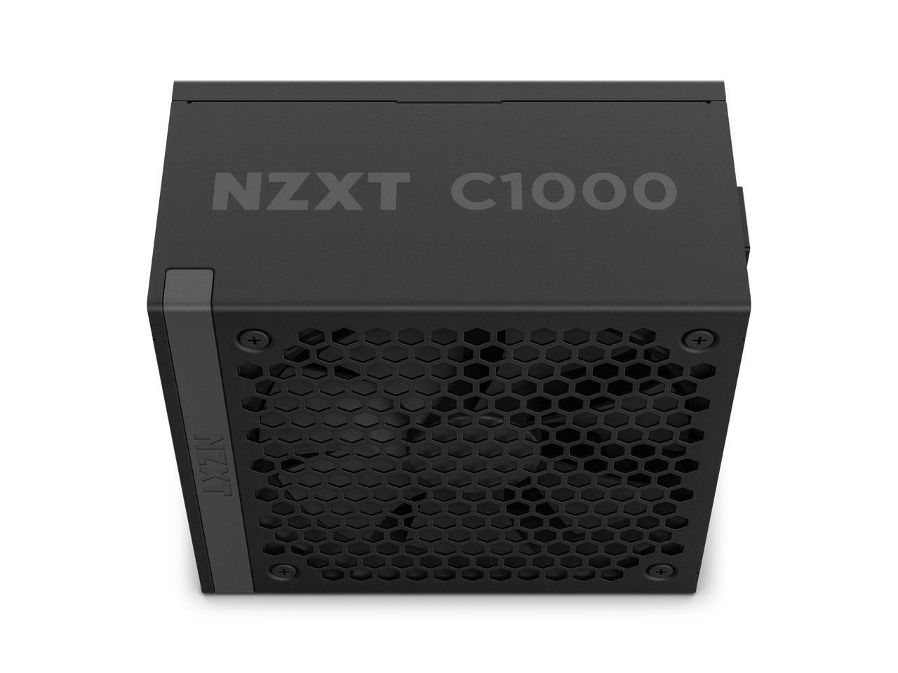 NZXT ATX 3.1 1000 Watt 80 Plus Gold Fully Modular Power Supply - Black - PA-0G2B