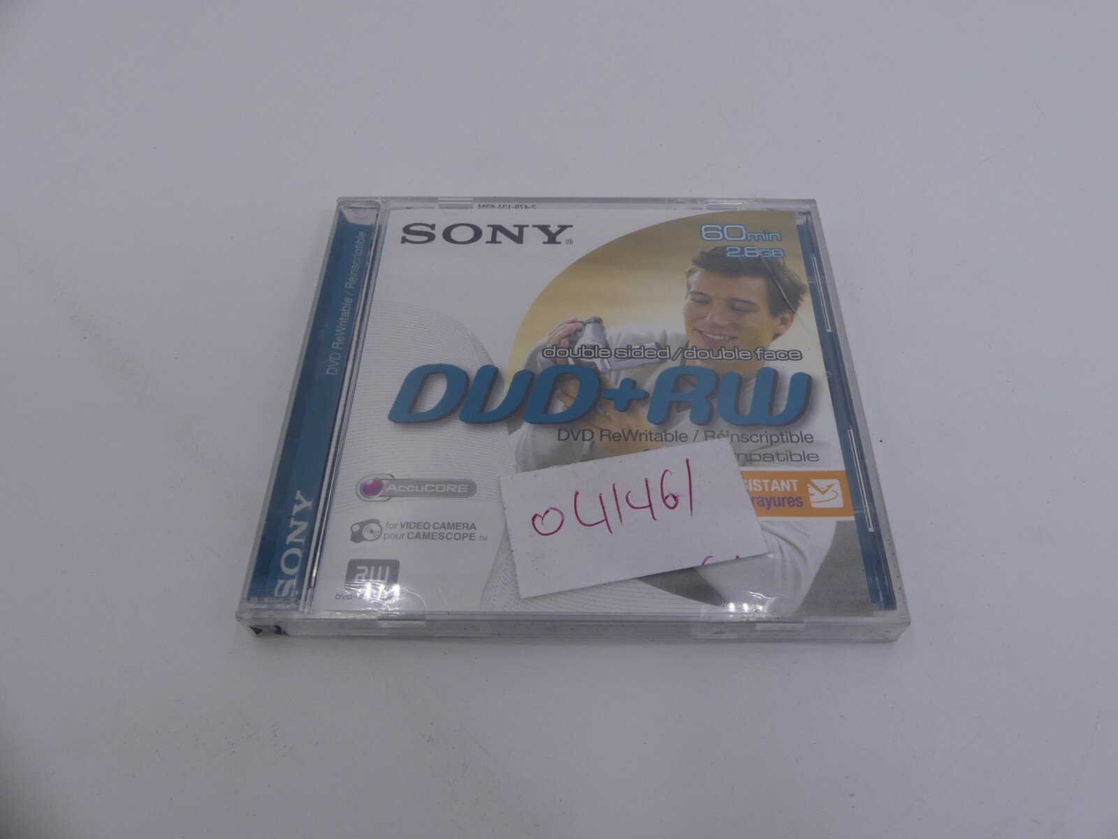 Sony Japan Re-Recordable Dual Sided 60min /2.8Gb DVD-RW Disc For Handycam
