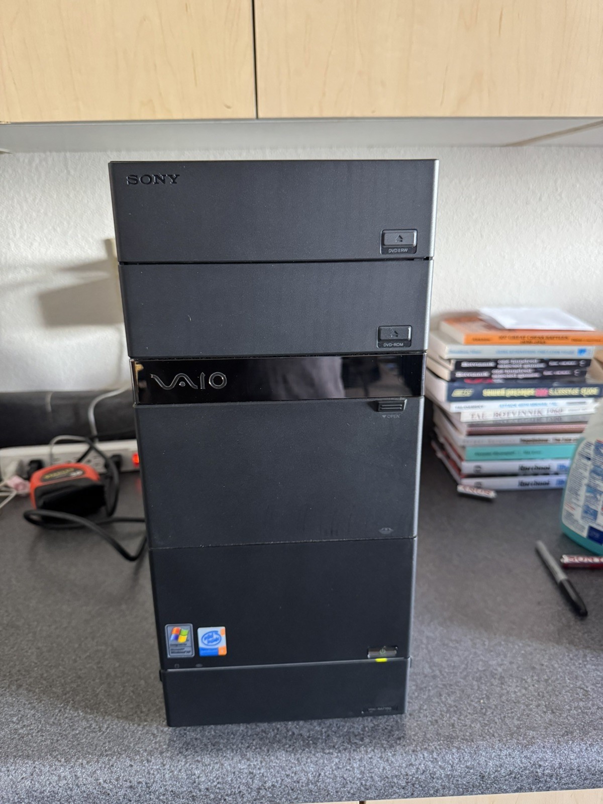 Sony Vaio VGC-RA826G Retro Desktop Pentium 4 3.4 GHz 1 GB Ram No OS No HDD