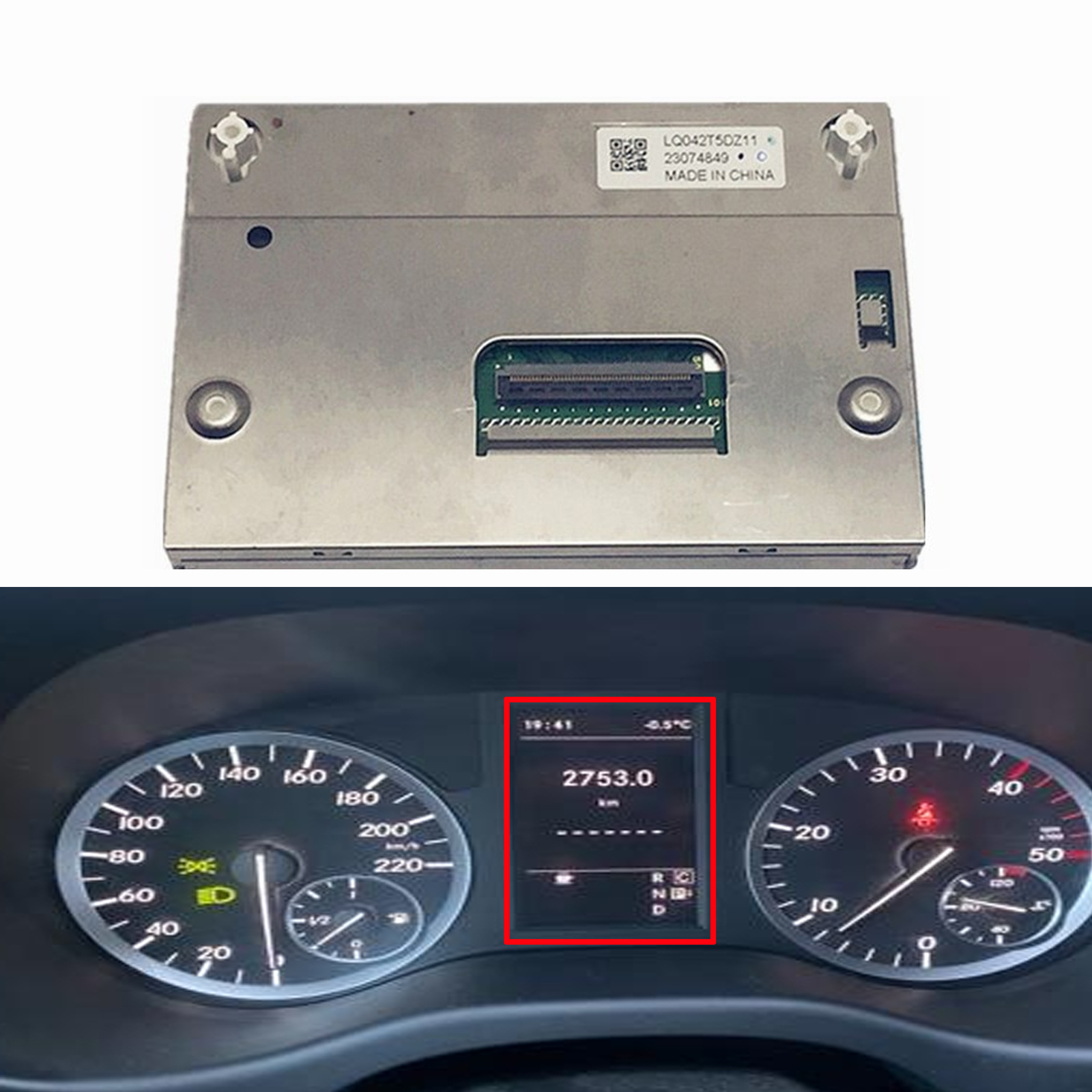 LQ042T5DZ13 LCD DISPLAY Screen for Mercedes V-Class Vito W447 metris 2014-2020
