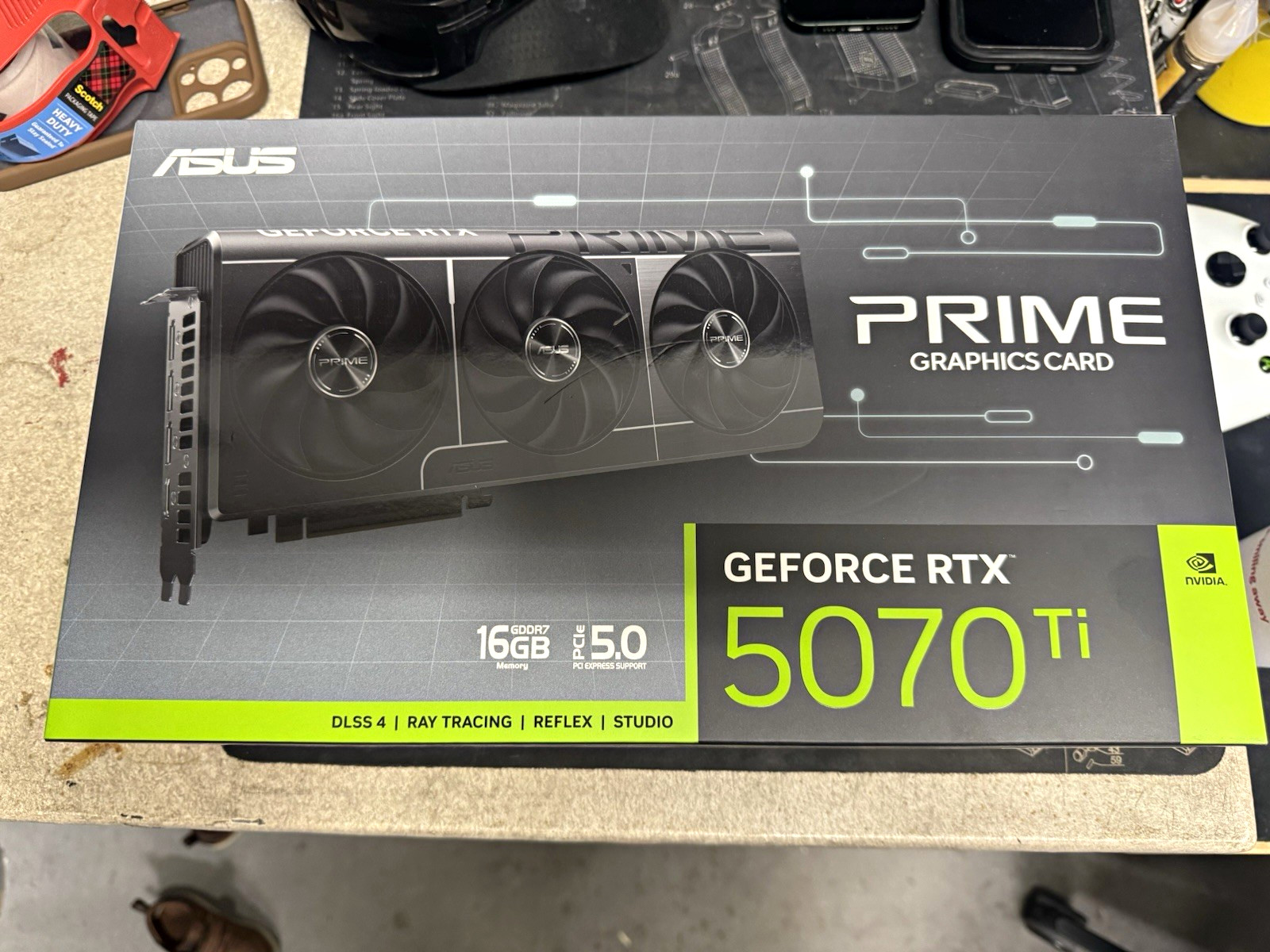 ASUS PRIME GeForce RTX 5070 Ti 16GB