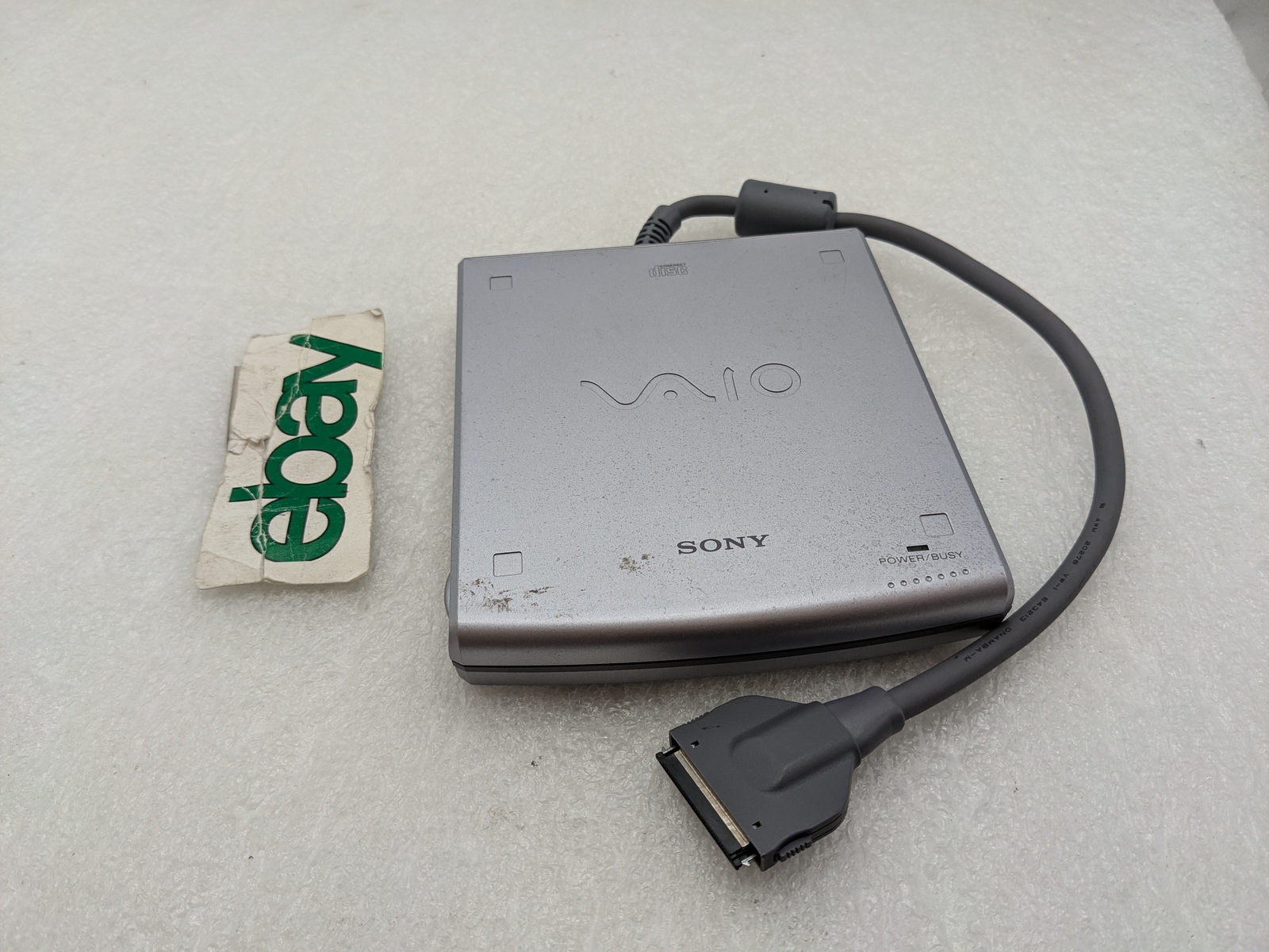 SONY VAIO PCGA-CD5 External Portable CD-ROM Drive Made in Japan
