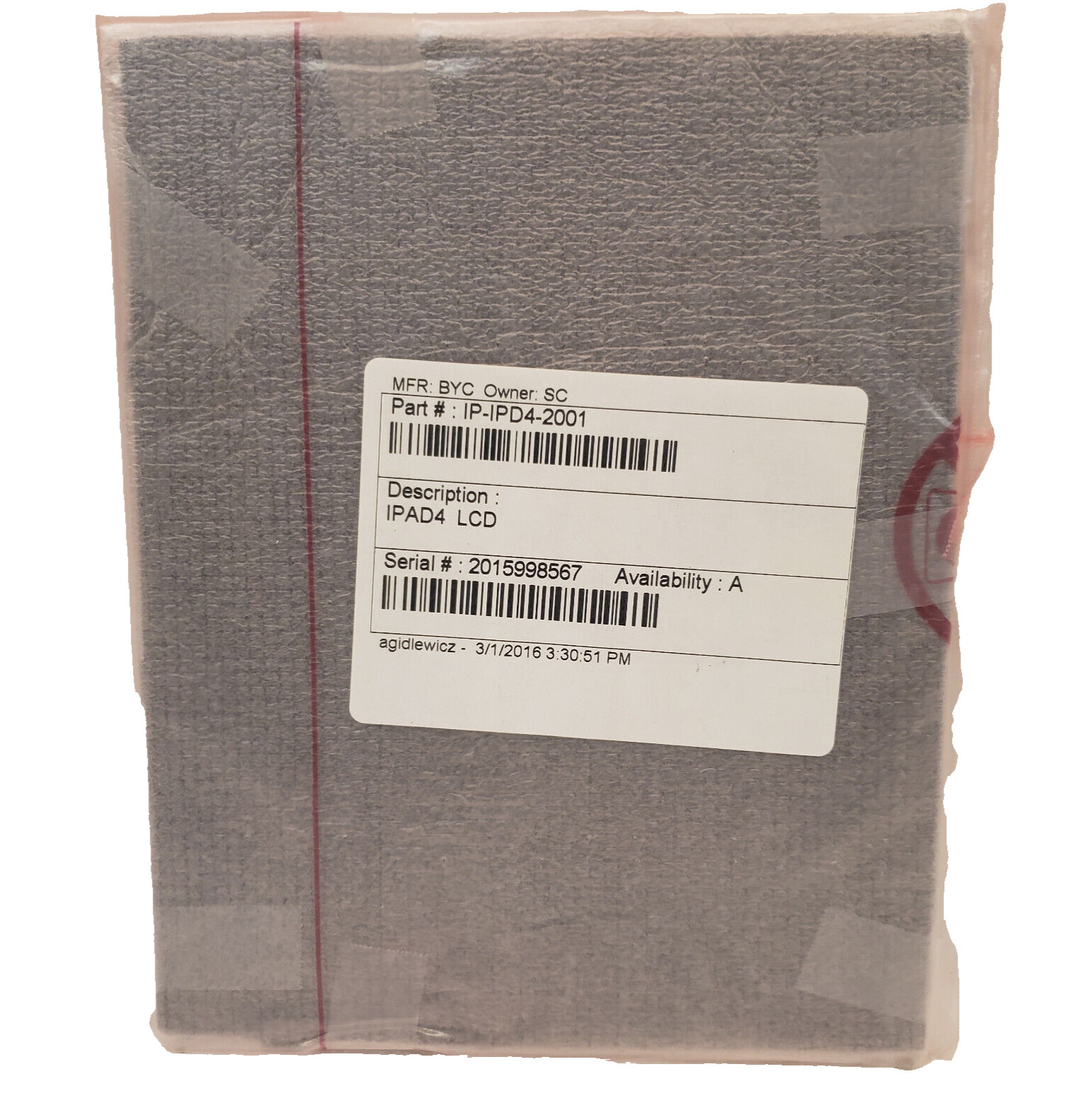 Apple Genuine OEM iPad 4 LCD Display Screen Replacement - IP-IPD4-2001 - NEW