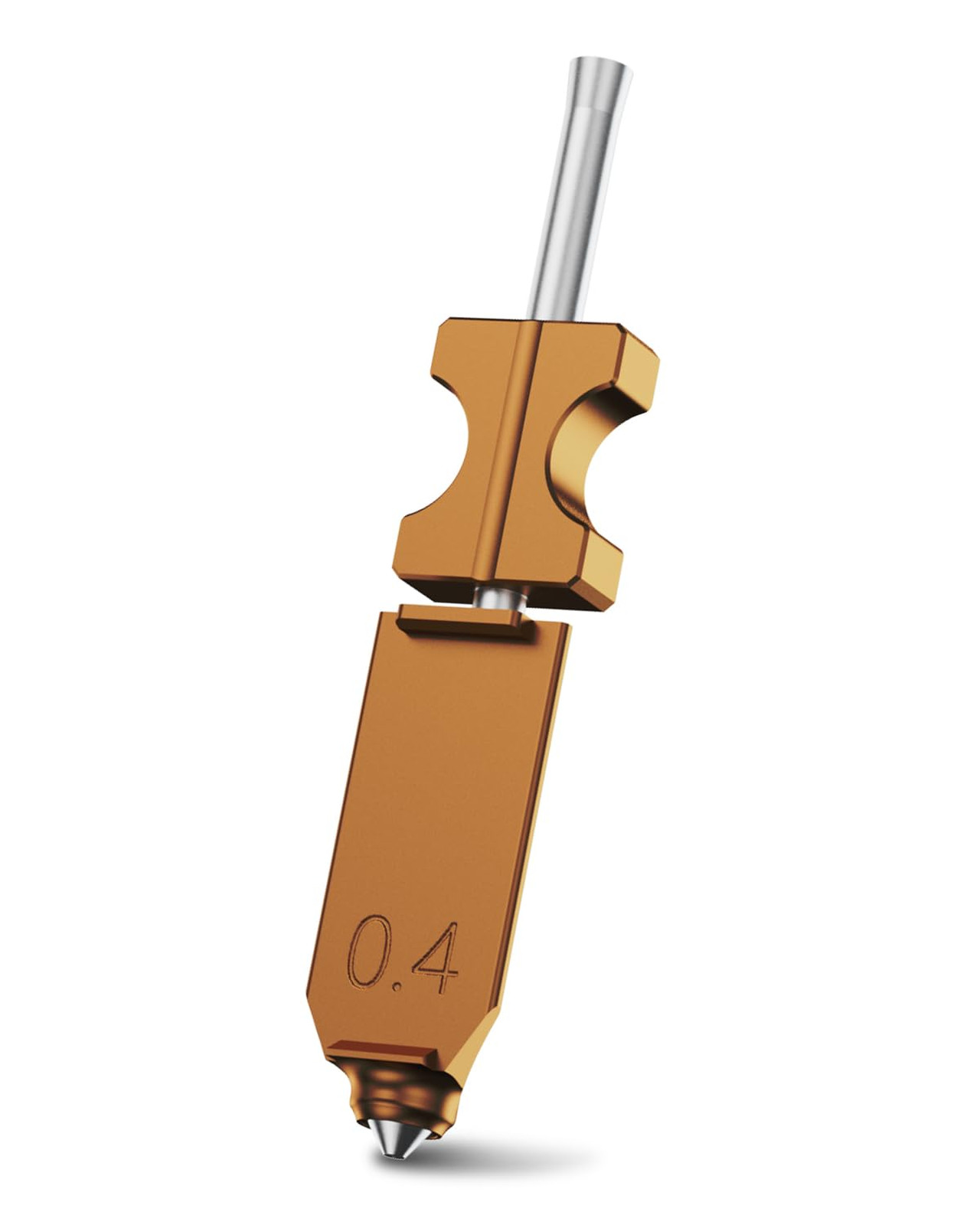 FLASHFORGE AD5X Upgraded 0.4mm Hardened Nozzle, Wear-Resistant, High Flow