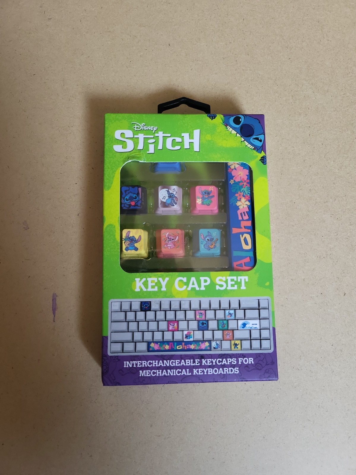 New Disney Stitch Key Cap Set Mechanical Keyboard Culturefly LLMO55A-FBP12