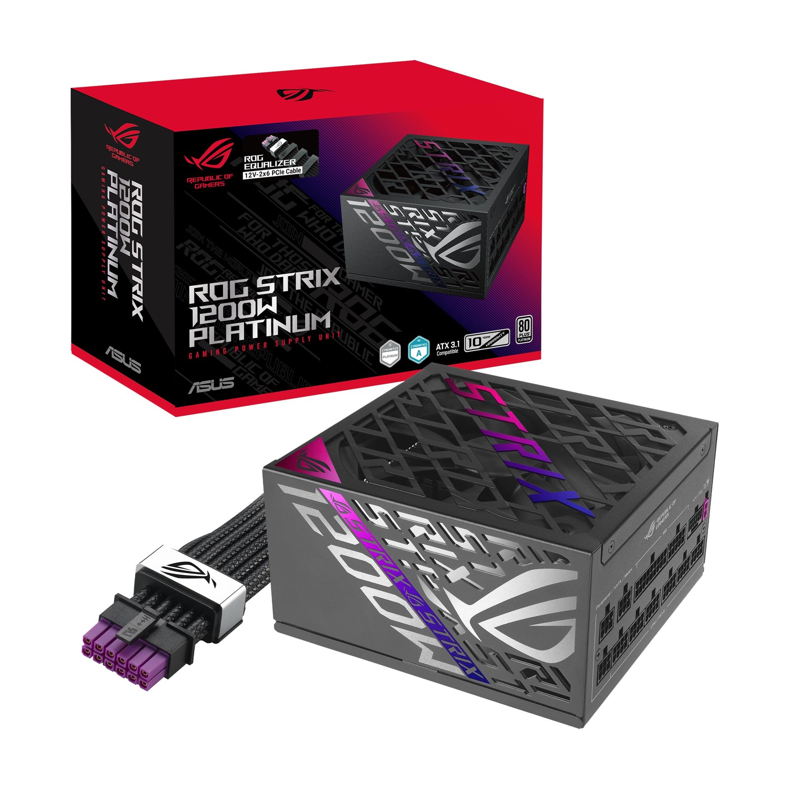 Asus ROG 1200W Platinum [ROG Equalizer] (rog-strix-1200p-gaming-e)