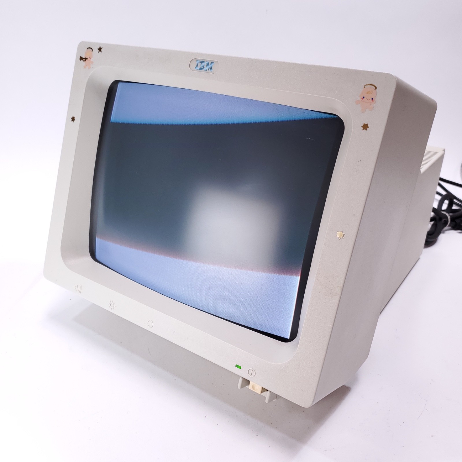 IBM 8515 Color Display CRT Personal System 2 PS2 Monitor Tested Working
