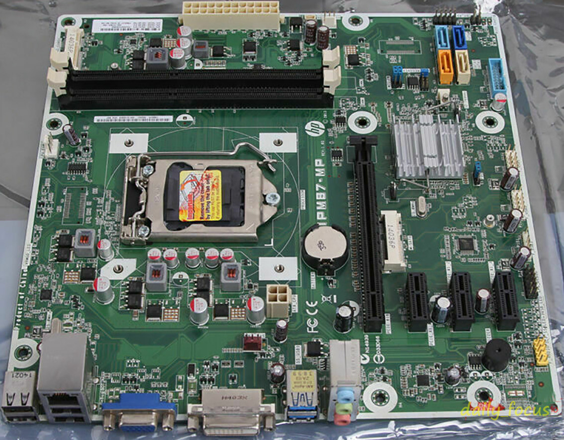 HP IPM87-MP Motherboard Socket LGA 1150 DDR3 Intel H87 Micro-ATX
