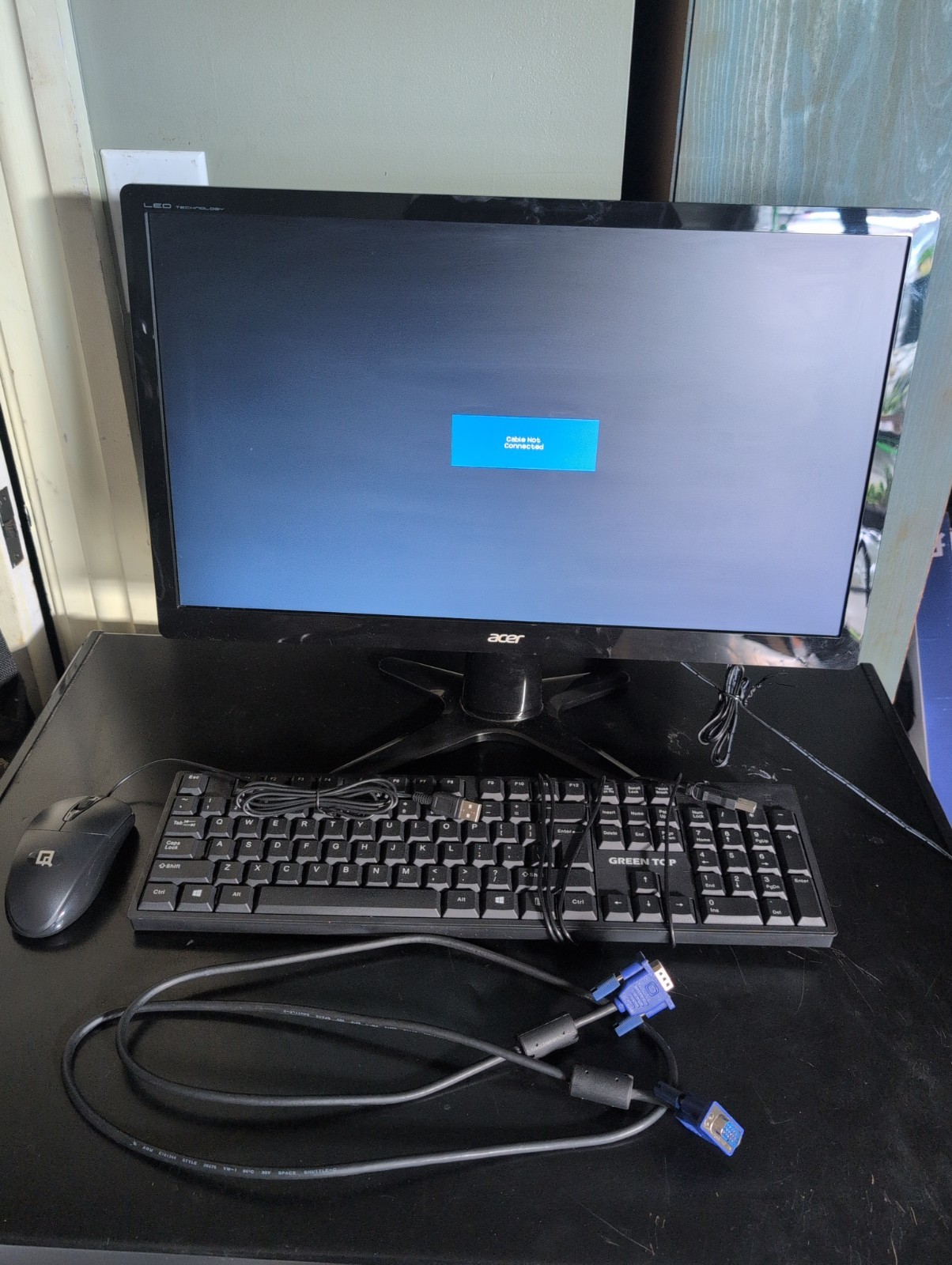 Acer G226HQL 21.5" 1080p LED Monitor With Cables, Mouse, Keypad 