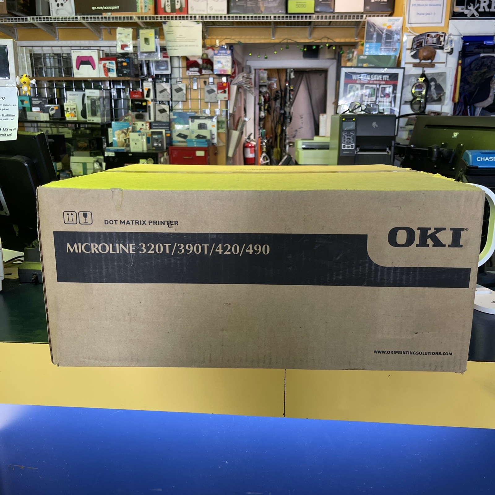 Oki MICROLINE 320 (62411601) Turbo 9 Pin Dot Matrix Printer - White