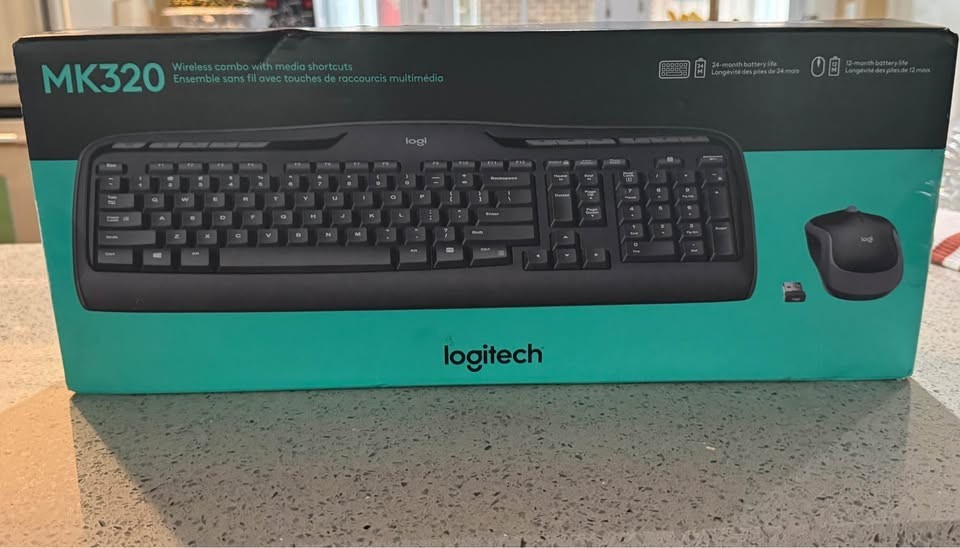🔥 Logitech MK320 Wireless Keyboard and Mouse Combo