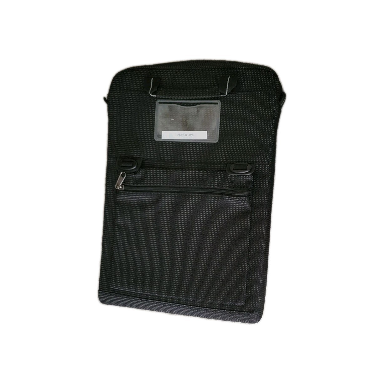 Brenthaven Vertical Messenger Black Cortex Laptop Computer Bag
