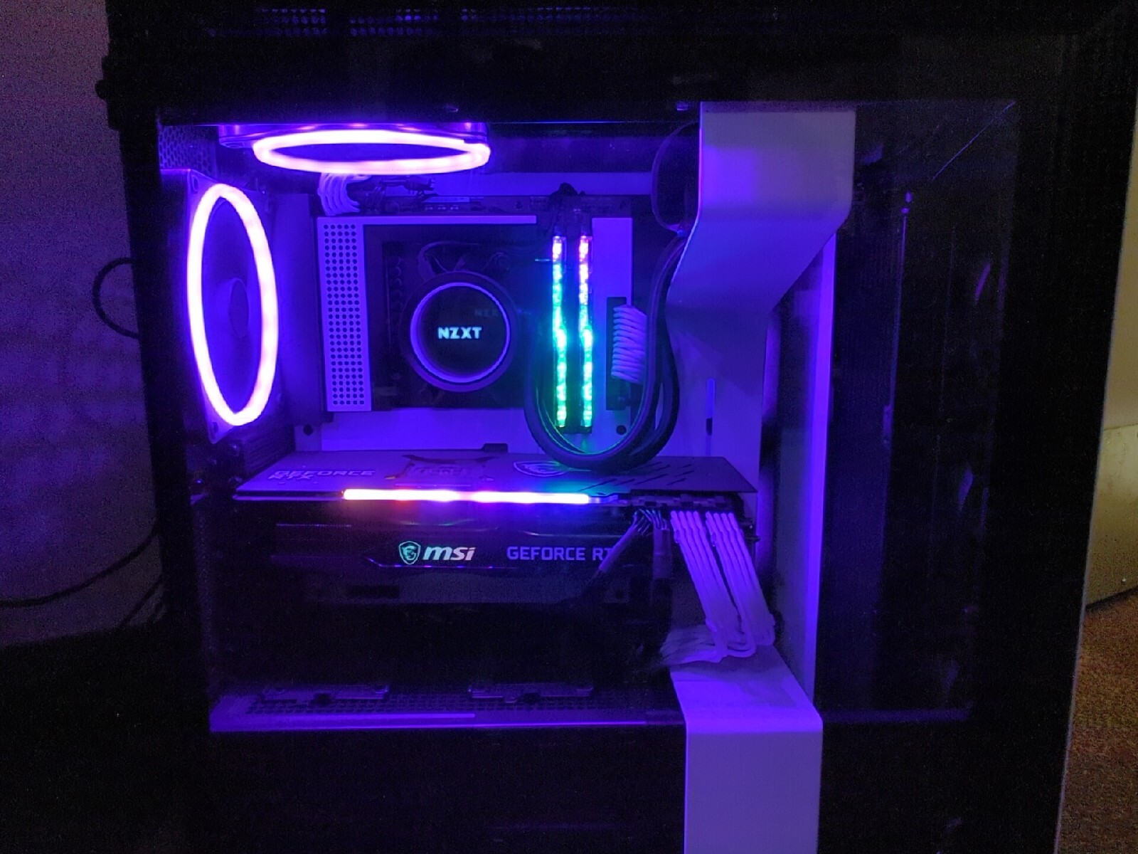 NZXT Gaming PC With Monitor And Peripherals 