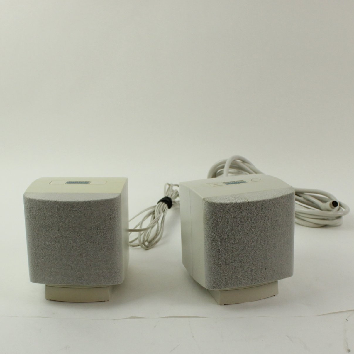 Altec Lansing ACS45 Multimedia Computer Speakers Pair White Untested